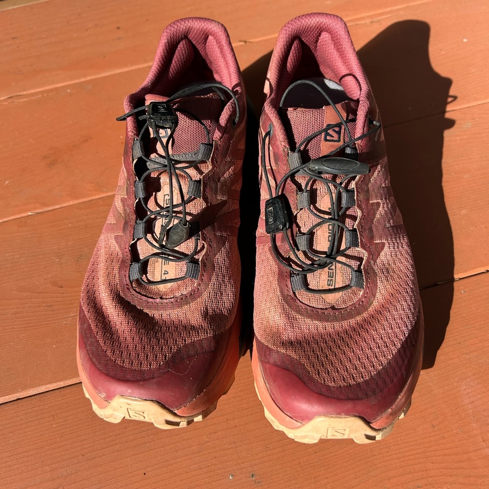 Salomon sensiFit sneakers contagious adjustable lace up cord. Ortholite Sz 7.5 - Picture 2 of 11